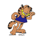 Garfield 49 - Embroidery Design - FineryEmbroidery